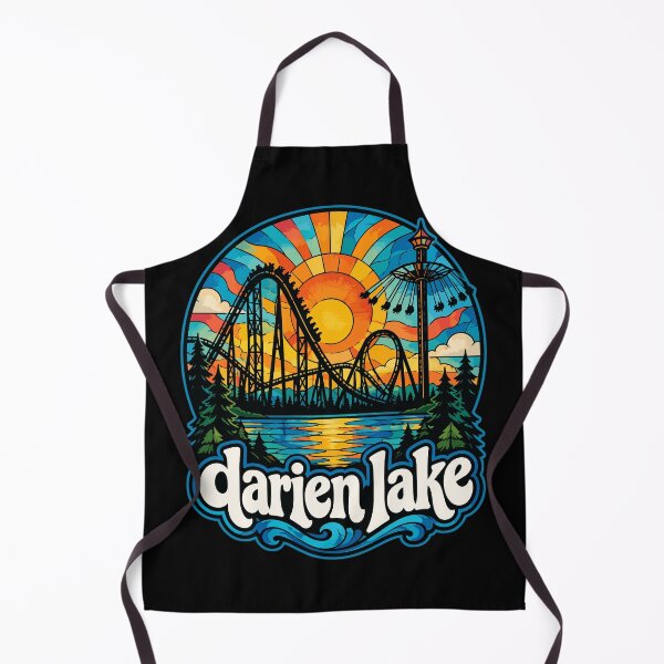 Item preview, Darien Lake New York Stained Glass Art designed and sold by TomFrontierArt.