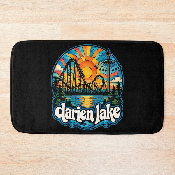 Item preview, Darien Lake New York Stained Glass Art designed and sold by TomFrontierArt.