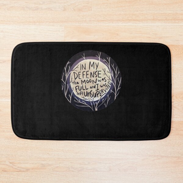 Item preview, In My Defense The Moon  designed and sold by marshajanisb.