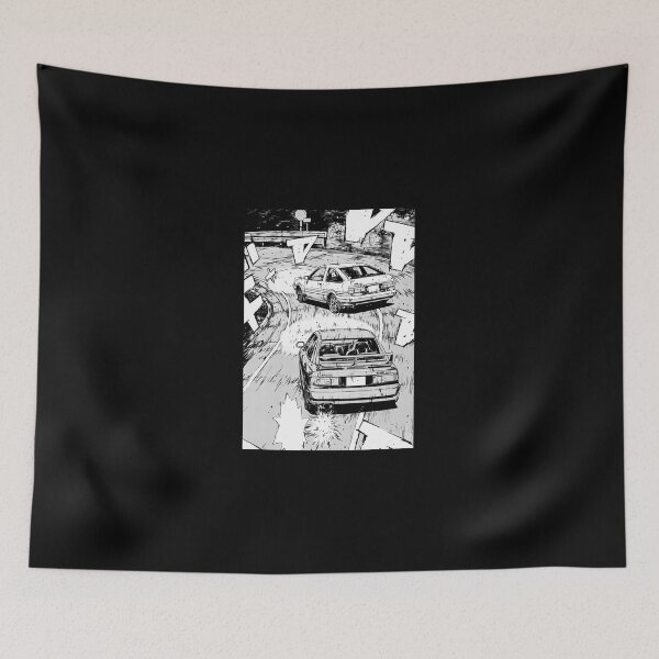 Item preview, Initial D Manga Panel Ae86 Vs Rx7 designed and sold by suzannesun.