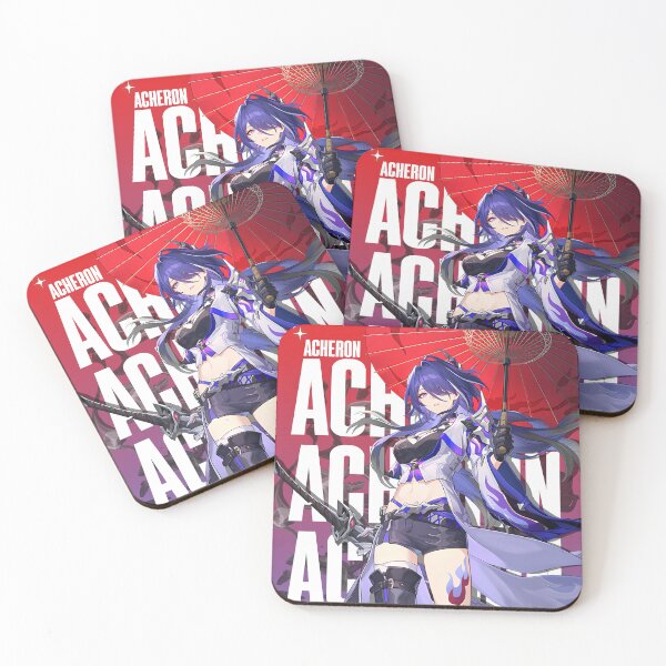 Item preview, Honkai Star Rail - Acheron designed and sold by CatByteDigital.