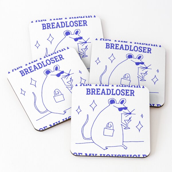 Item preview, Primary Breadloser Rat with Sunglasses Holding Drink designed and sold by ANTHOWILLIA.