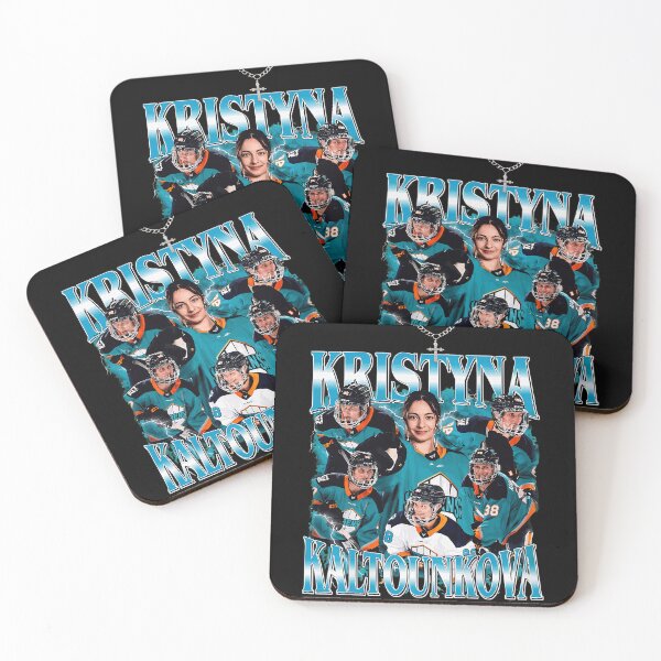 Item preview, Kristyna Kaltounkova Vintage Hockey Fan  designed and sold by Christoph91079.