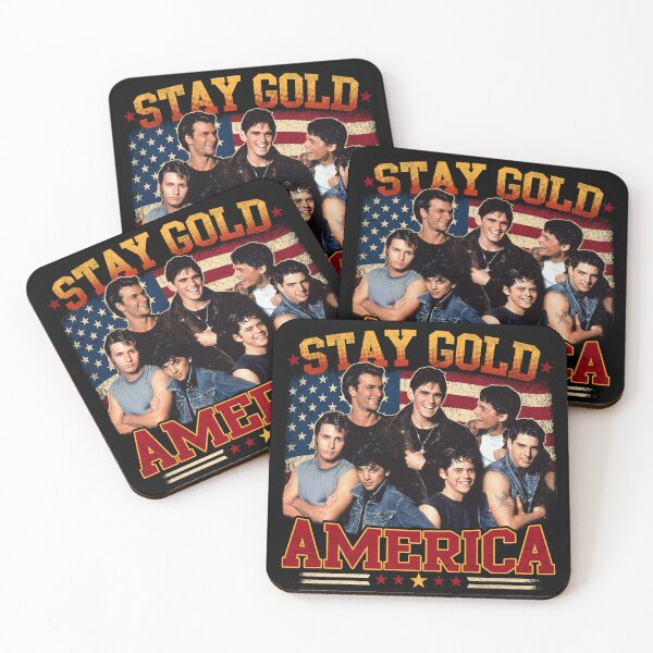 Item preview, Vintage the Outsiders Stay Gold Classic Movies Characters  designed and sold by Achkalona.