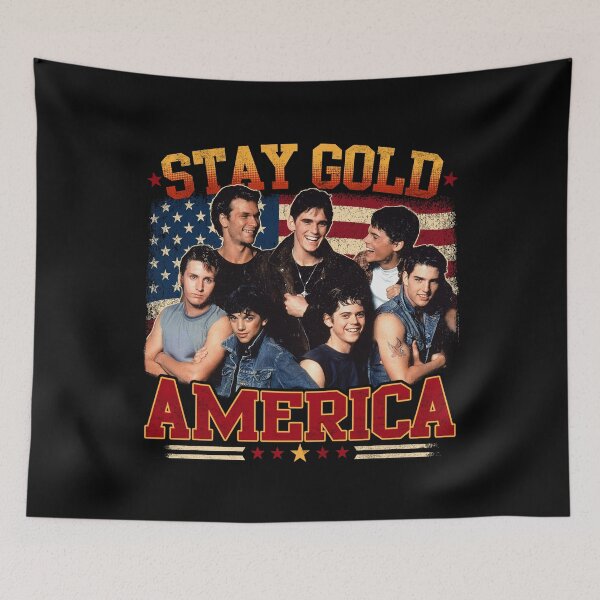 Item preview, Vintage the Outsiders Stay Gold Classic Movies Characters  designed and sold by Achkalona.