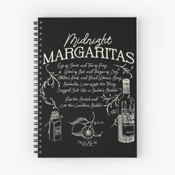 Item preview, Practical Magic Midnight Margaritas Witch Recipe Vintage Graphic designed and sold by macpeterse.
