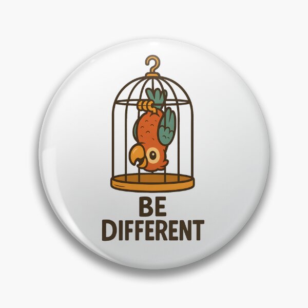 Item preview, Be Different Colorful Parrot Funny Bird Tropical Animal designed and sold by Genius Geek.