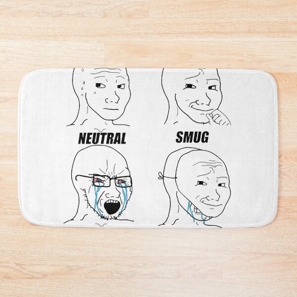 Item preview, Four Panel Emotion Meme Line Art Collection designed and sold by ANTHOWILLIA.