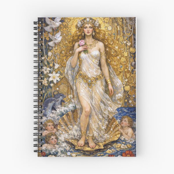 Item preview, Aphrodite Painting – Goddess of Love and Beauty designed and sold by GalleryKauffeld.