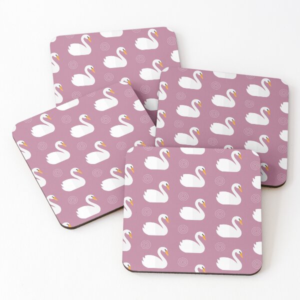 Item preview, Swans on purple designed and sold by reneesillus.