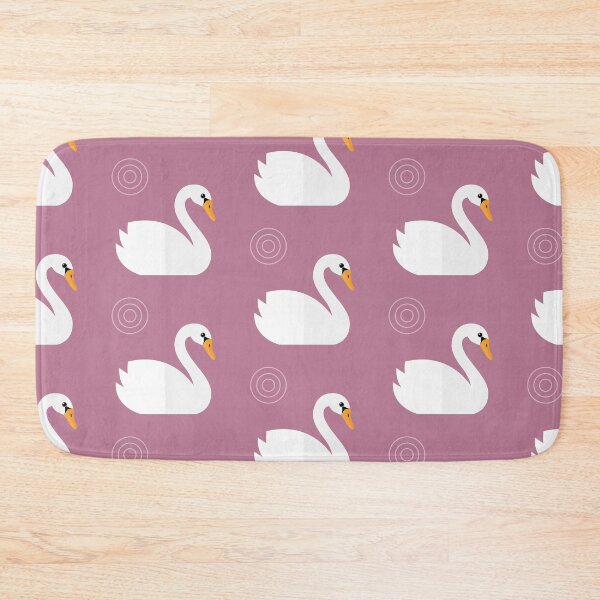 Item preview, Swans on purple designed and sold by reneesillus.