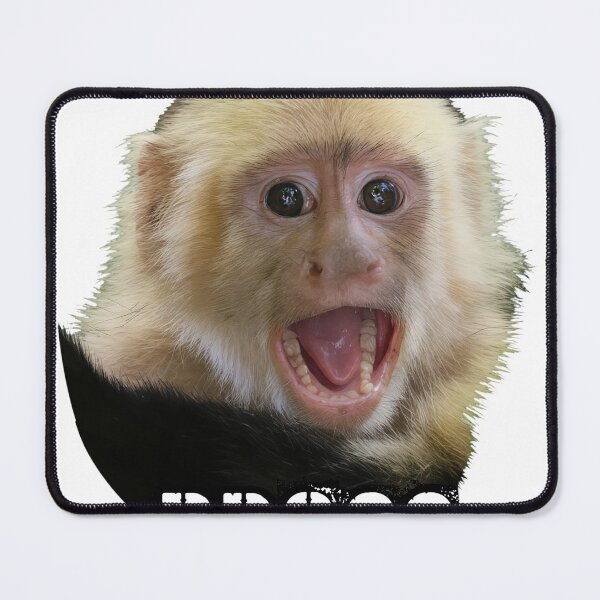 Item preview, Bro Monkey Reaction Surprise Face designed and sold by ANTHOWILLIA.