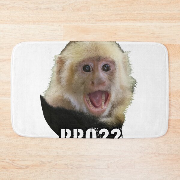 Item preview, Bro Monkey Reaction Surprise Face designed and sold by ANTHOWILLIA.