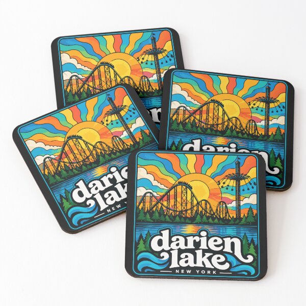 Item preview, Darien Lake New York Stained Glass designed and sold by TomFrontierArt.