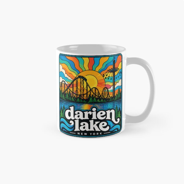 Item preview, Darien Lake New York Stained Glass designed and sold by TomFrontierArt.