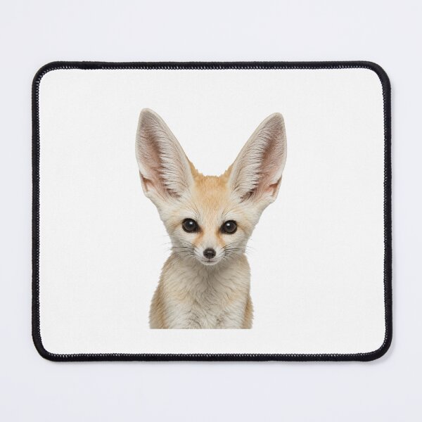 Item preview, Fennec Fox - Realistic Big-Eared Desert Fox Art designed and sold by Helt-enkelt.
