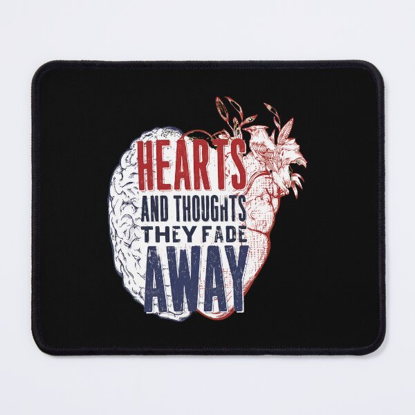 Item preview, Hearts and Thoughts Fade Away Brain Heart Art designed and sold by CAMEROARMANDO.