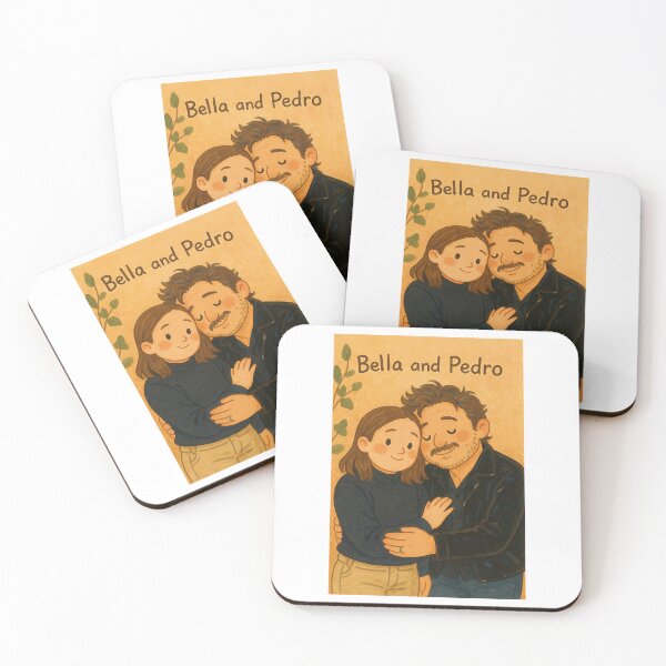 Item preview, Drawing By Pedro Pascal And Bella Ramsey designed and sold by brycegeorg.