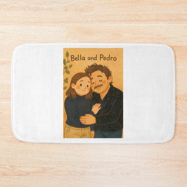Item preview, Drawing By Pedro Pascal And Bella Ramsey designed and sold by brycegeorg.