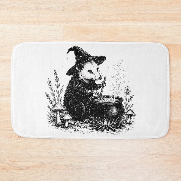 Item preview, Witch Opossum Possum Wizard designed and sold by WilfRedokry-21.