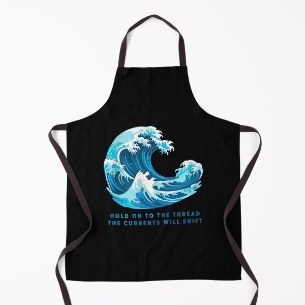 Item preview, Hold On To The Thread Ocean Wave Quote designed and sold by CAMEROARMANDO.
