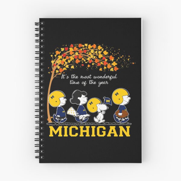 Item preview, Wonderful Time Michigan Wolverines Peanuts Autumn designed and sold by StreetArtDecal.