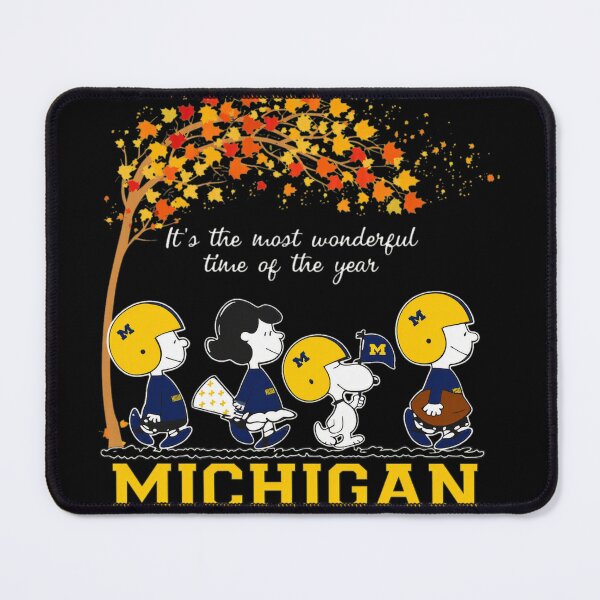 Item preview, Wonderful Time Michigan Wolverines Peanuts Autumn designed and sold by StreetArtDecal.