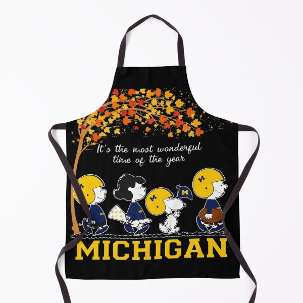 Item preview, Wonderful Time Michigan Wolverines Peanuts Autumn designed and sold by StreetArtDecal.