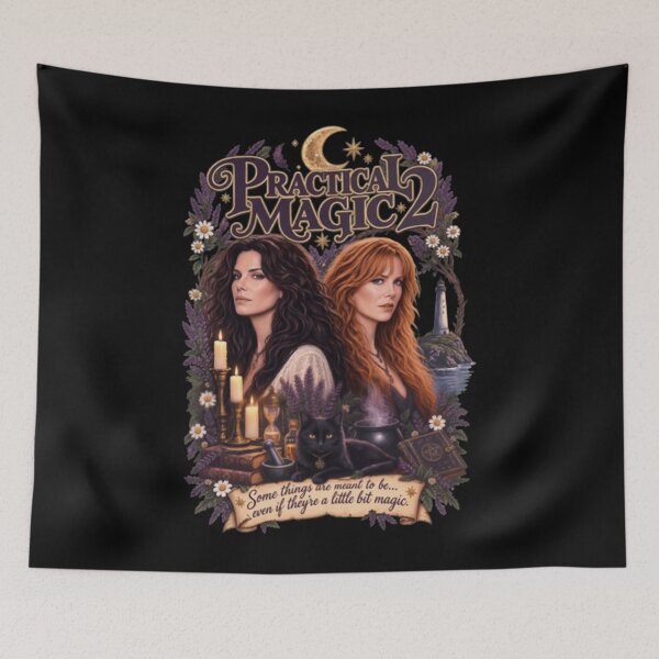 Item preview, Practical 2 Witchy Sisters Moonlit Magic designed and sold by Sarahepperson.