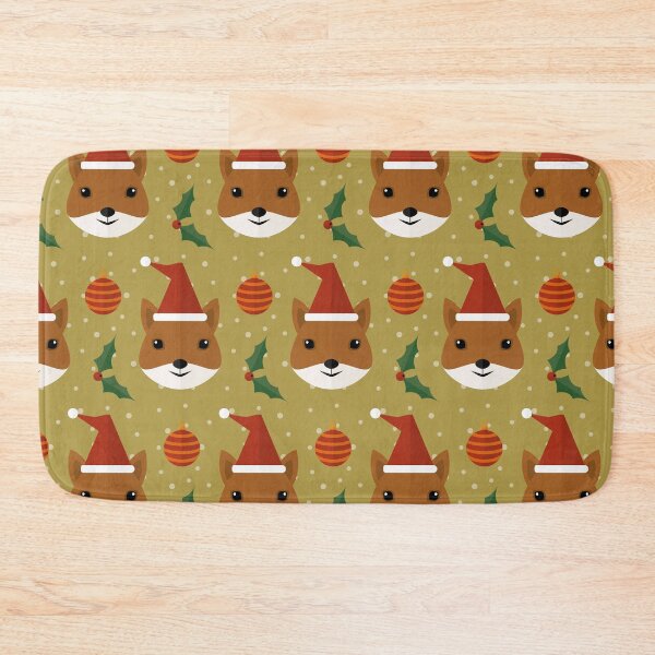 Item preview, Christmas squirrels on green designed and sold by reneesillus.