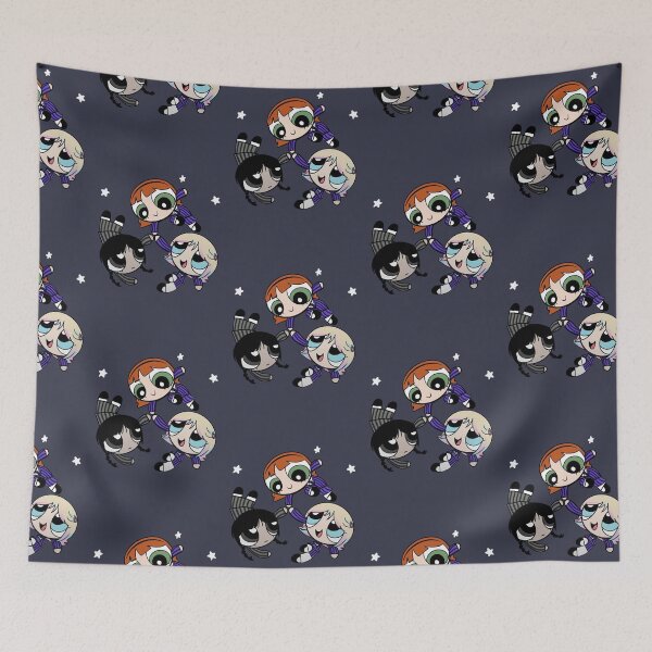 Item preview, Powerpuff Girls Wednesday Addams Style designed and sold by Bomebomst.