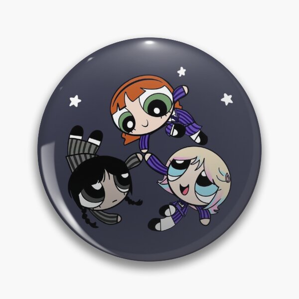 Item preview, Las Chicas Superpoderosas al estilo de Miércoles Addams designed and sold by Bomebomst.
