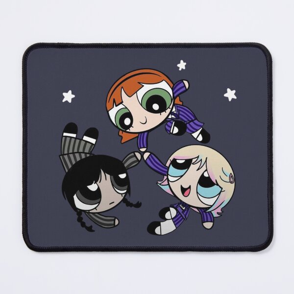 Item preview, Powerpuff Girls Wednesday Addams Style designed and sold by Bomebomst.