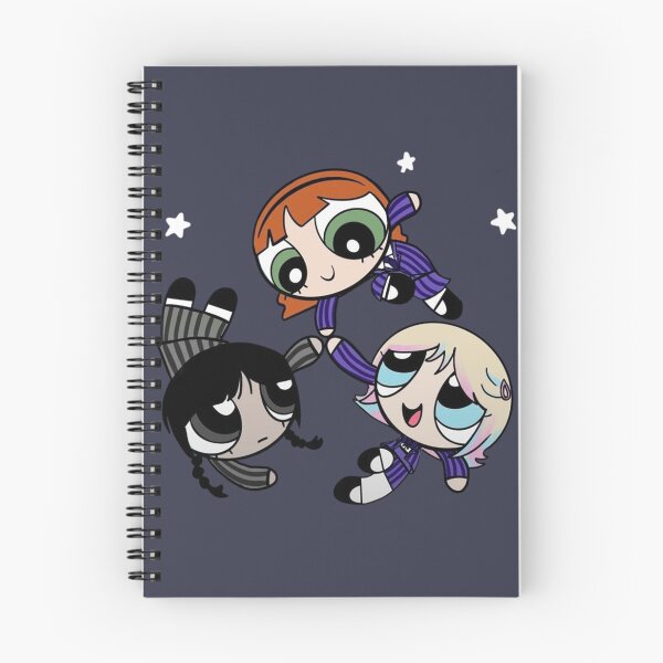Item preview, Powerpuff Girls Wednesday Addams Style designed and sold by Bomebomst.