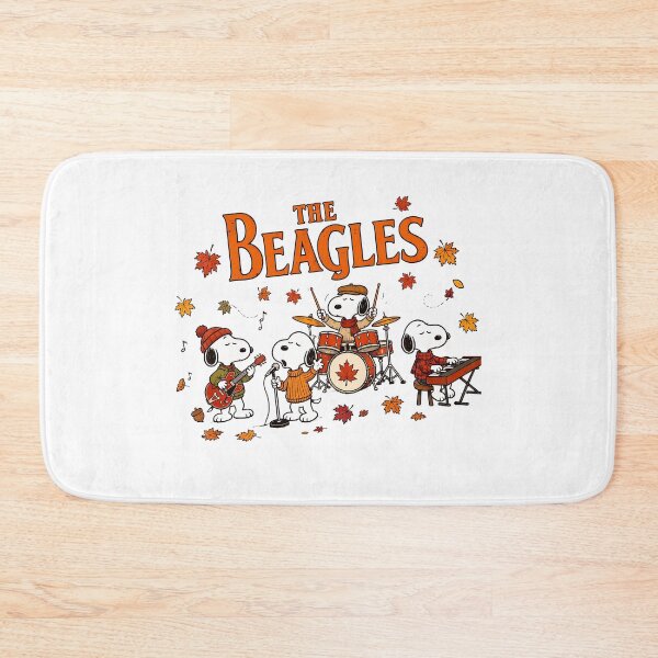 Item preview, The Beagles Autumn Band Snoopy designed and sold by StreetArtDecal.