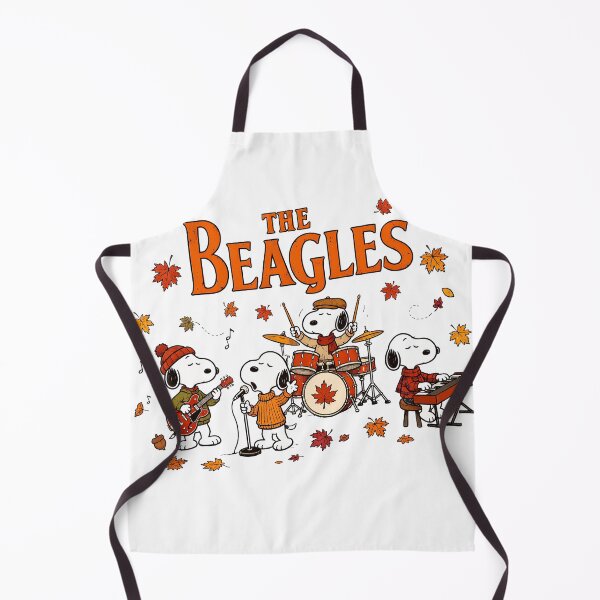 Item preview, The Beagles Autumn Band Snoopy designed and sold by StreetArtDecal.