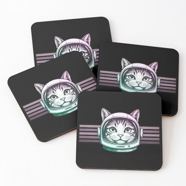 Item preview, Astronaut Cat Art designed and sold by GiaoCalonas.