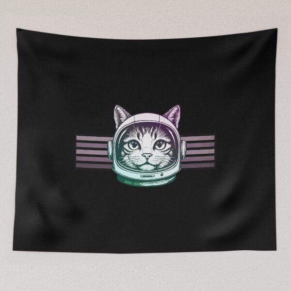Item preview, Astronaut Cat Art designed and sold by GiaoCalonas.