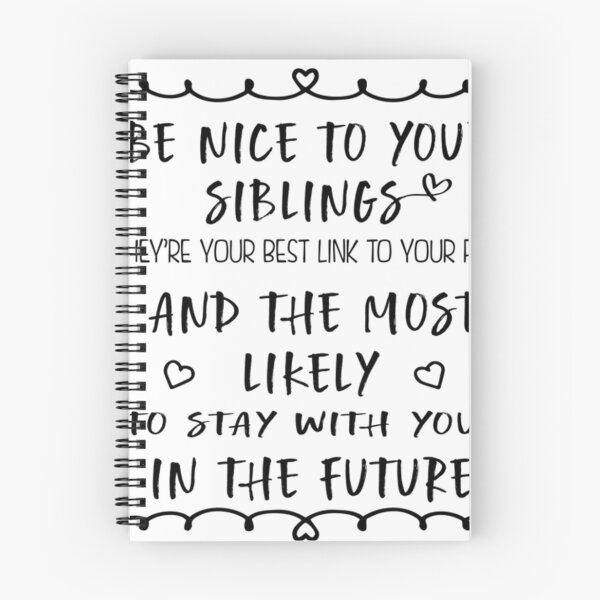 Item preview, Be Nice To Your Siblings Celebration Shirts designed and sold by RhianHighsmit.