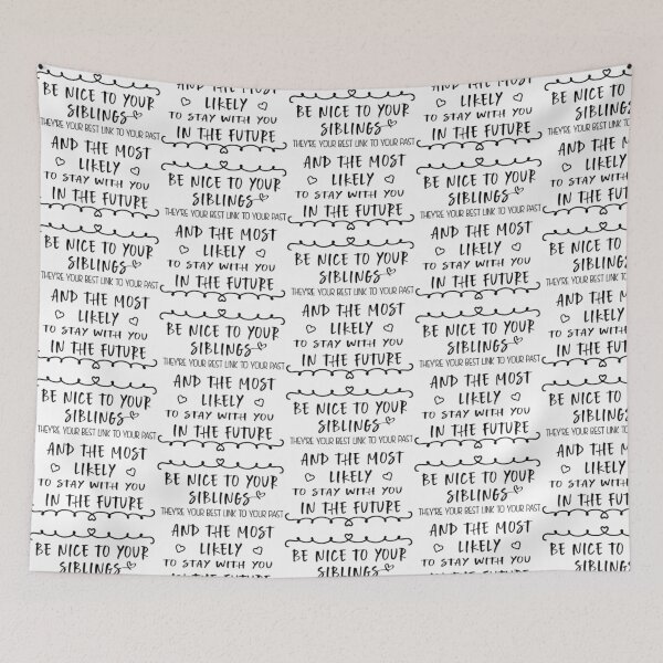 Item preview, Be Nice To Your Siblings Celebration Shirts designed and sold by RhianHighsmit.