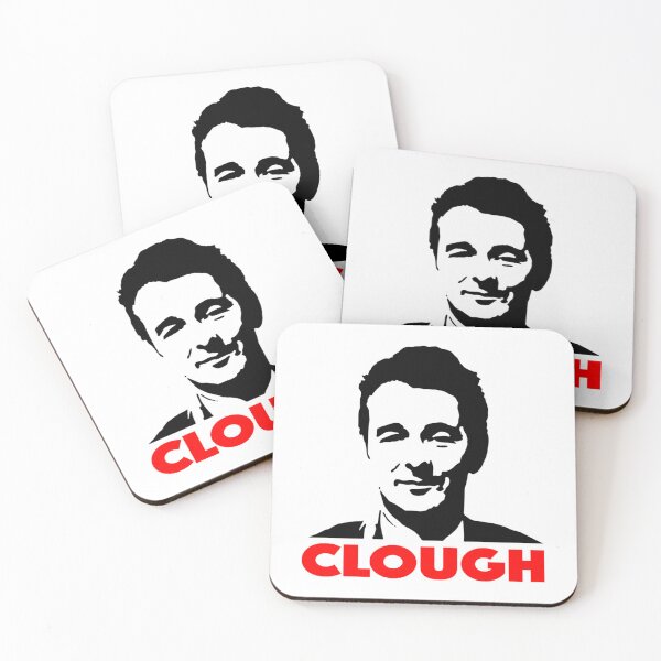 Item preview, Brian Clough. Black And Red. designed and sold by alexusarena.