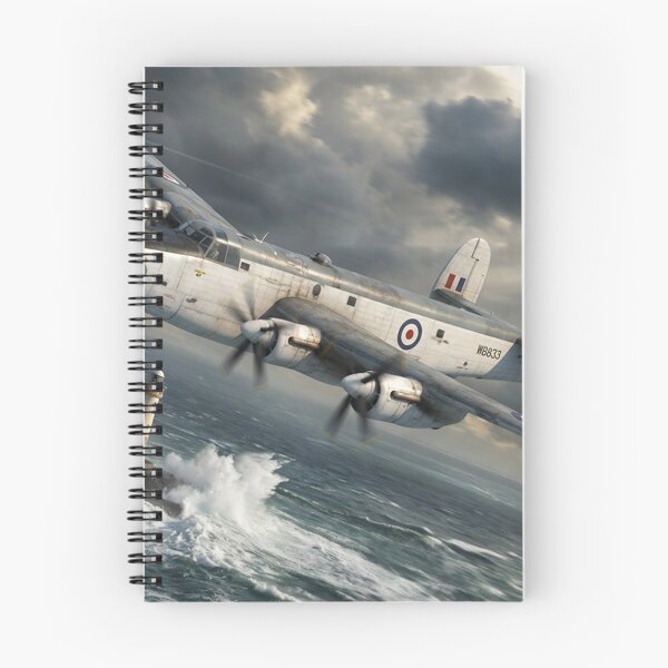 Item preview, RAF Shackleton Lighthouse Storm Illustration designed and sold by Airpower Art.