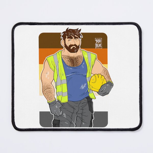 Item preview, Adam Likes Work - Bearpride designed and sold by PrintBro.