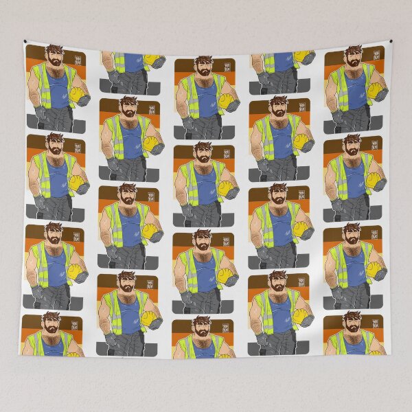 Item preview, Adam Likes Work - Bearpride designed and sold by PrintBro.