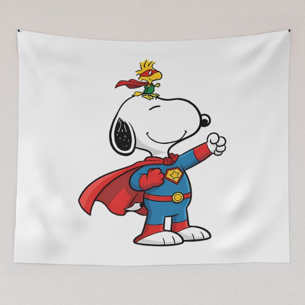 Item preview, Superhero Snoopy And Woodstock designed and sold by Mens-code.