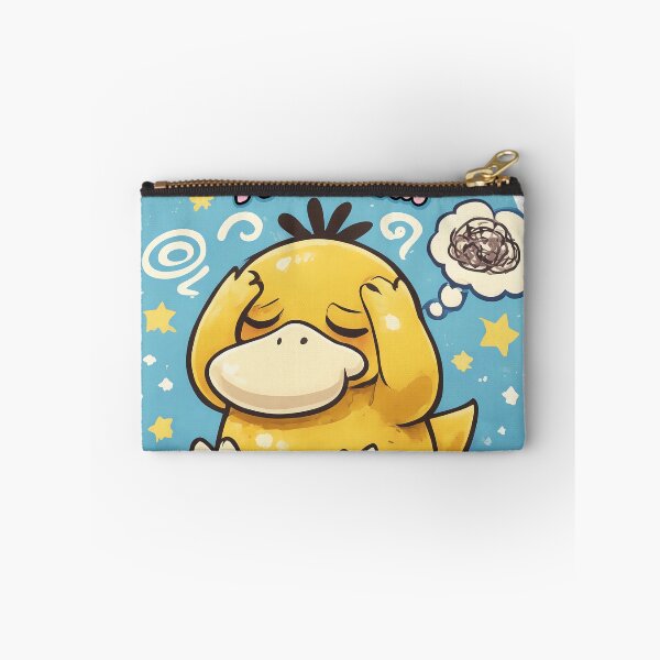 Item preview, Overthinking Again Duck Character Distress Art designed and sold by ANTHOWILLIA.