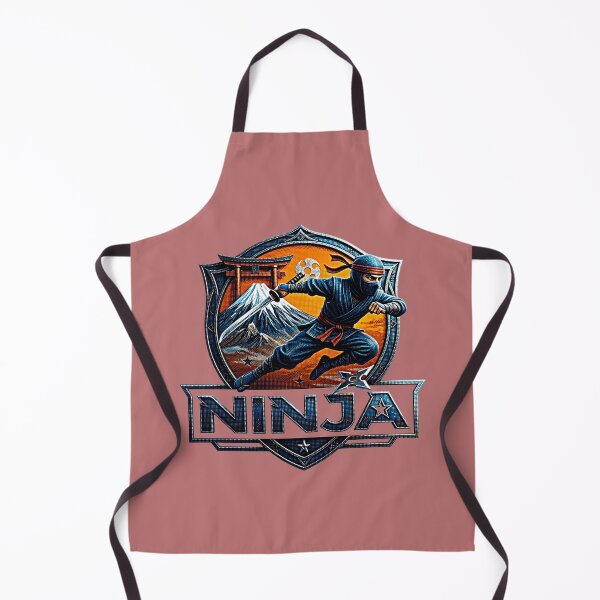 Item preview, Japanese Ninja Warrior Crest - Katana & Mount Fuji Graphic designed and sold by mackyartsstudio.