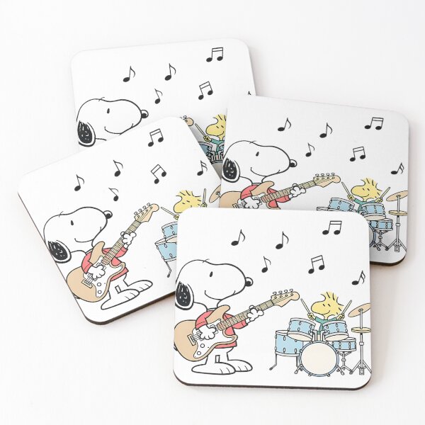 Item preview, Snoopy And Woodstock Rock Band designed and sold by ChaotiCreaters.