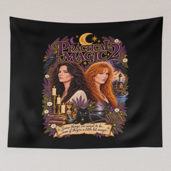 Item preview, Practical Magic 2, Owens Sisters, Witchy Halloween, Spooky Gift designed and sold by Sarahepperson.