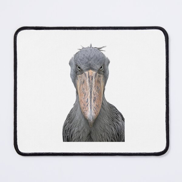 Item preview, Shoebill Stork - Realistic Deadpan Bird Art designed and sold by Helt-enkelt.